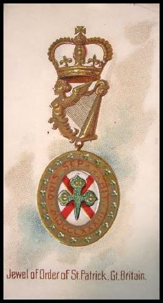 43 Jewel of Order of St. Patrick, Great Britain